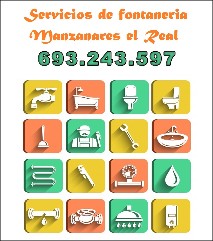 servicios de fontaneria en manzanares el real